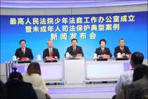 未成年人司法保护典型案例（最高人民法院）
